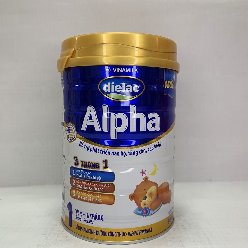 Sữa Bột Dielac Alpha 1 900g