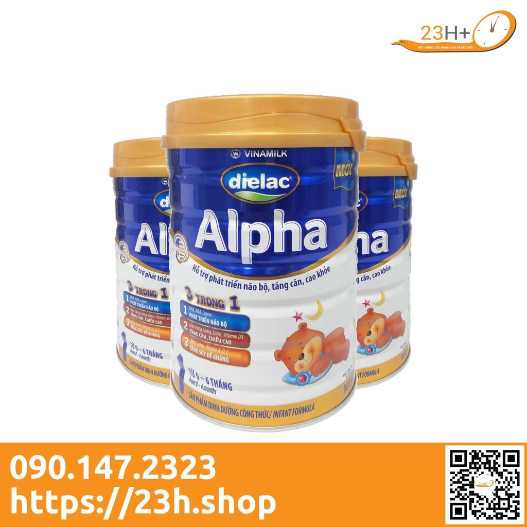 Sữa Bột Dielac Alpha 1 900g