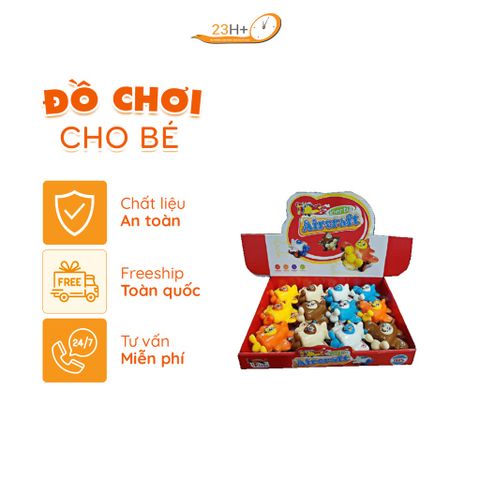 Máy Bay Đồ Chơi Bằng Nhựa Chạy Bằng Đà 12 Chiếc