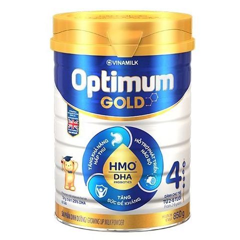 Sữa Bột Optimum Gold 4 850g Mới