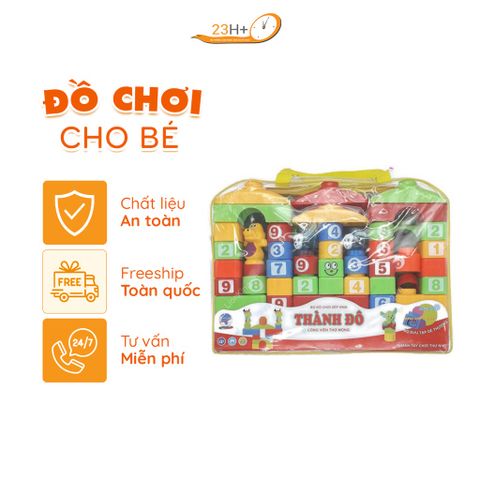 Đồ Chơi Xếp Hình Thành Đô Cho Bé