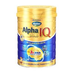 Sữa Bột Dielac Alpha IQ Gold 3 900g