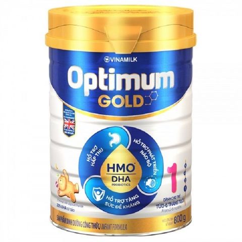 Sữa Bột Optimum Gold 1 800g Mới