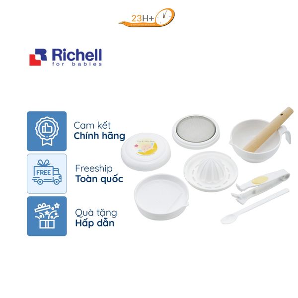 BỘ CHẾ BIẾN ĂN DẶM KIỂU NHẬT RICHELL