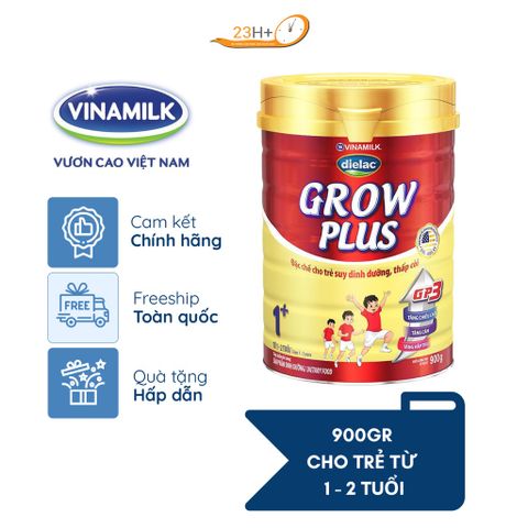 Sữa Bột Dielac Grow Plus Đỏ 1+ 900g