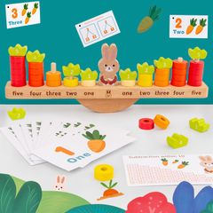 BỘ HỌC TOÁN CON THỎ THEO PP MONTESSORI