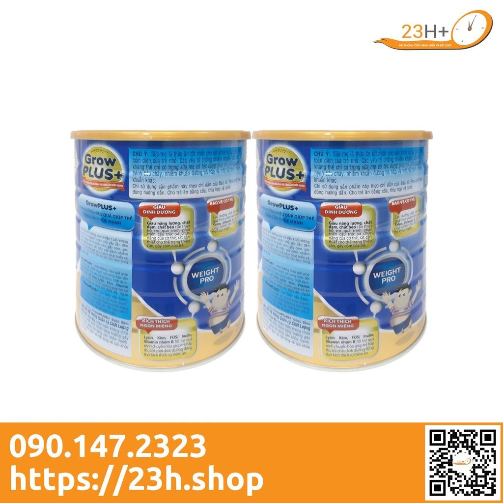 Sữa Bột Nuti Growplus Xanh 1.5kg (Mới)