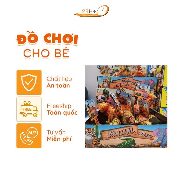 Đồ Chơi Mô Hình Động Vật Hoang Dã Cho Bé