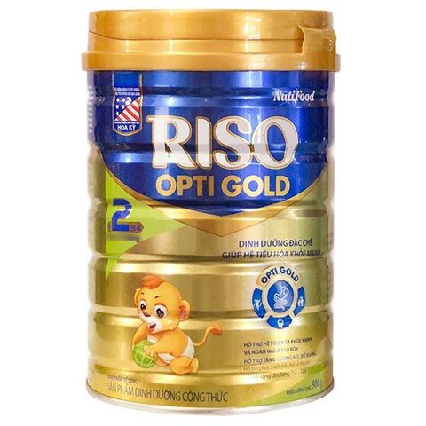 Sữa Bột Nuti Riso Opti Gold 2 900g