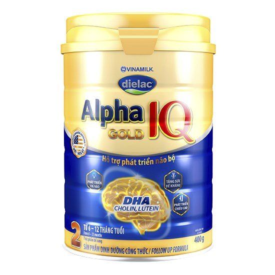 Sữa Bột Dielac Alpha IQ Gold 2 400g