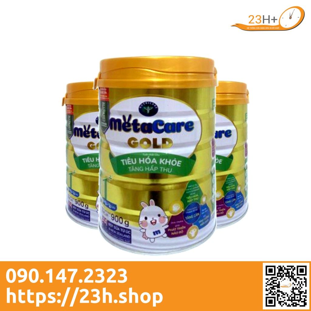 Sữa Bột Metacare Gold 1+ 900g (1–2 Tuổi)