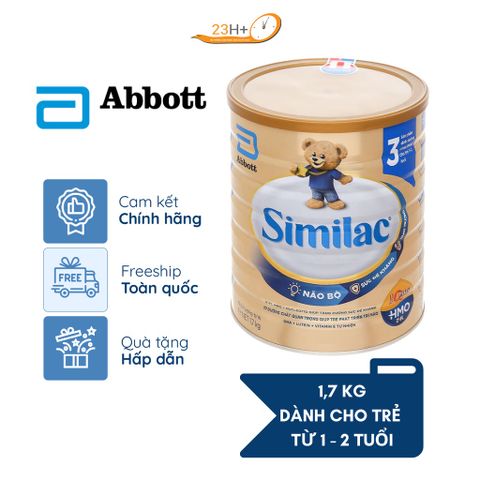 Sữa Bột Abbott Similac IQ HMO Số 3 1.7kg Mới
