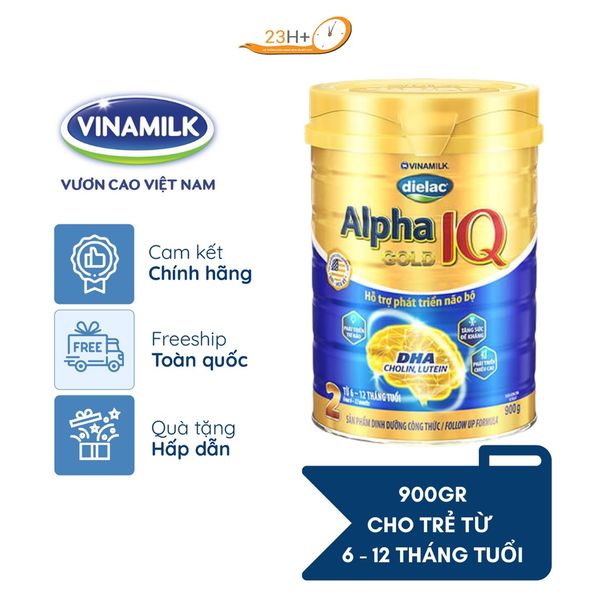 Sữa Bột Dielac Alpha IQ Gold 2 900g