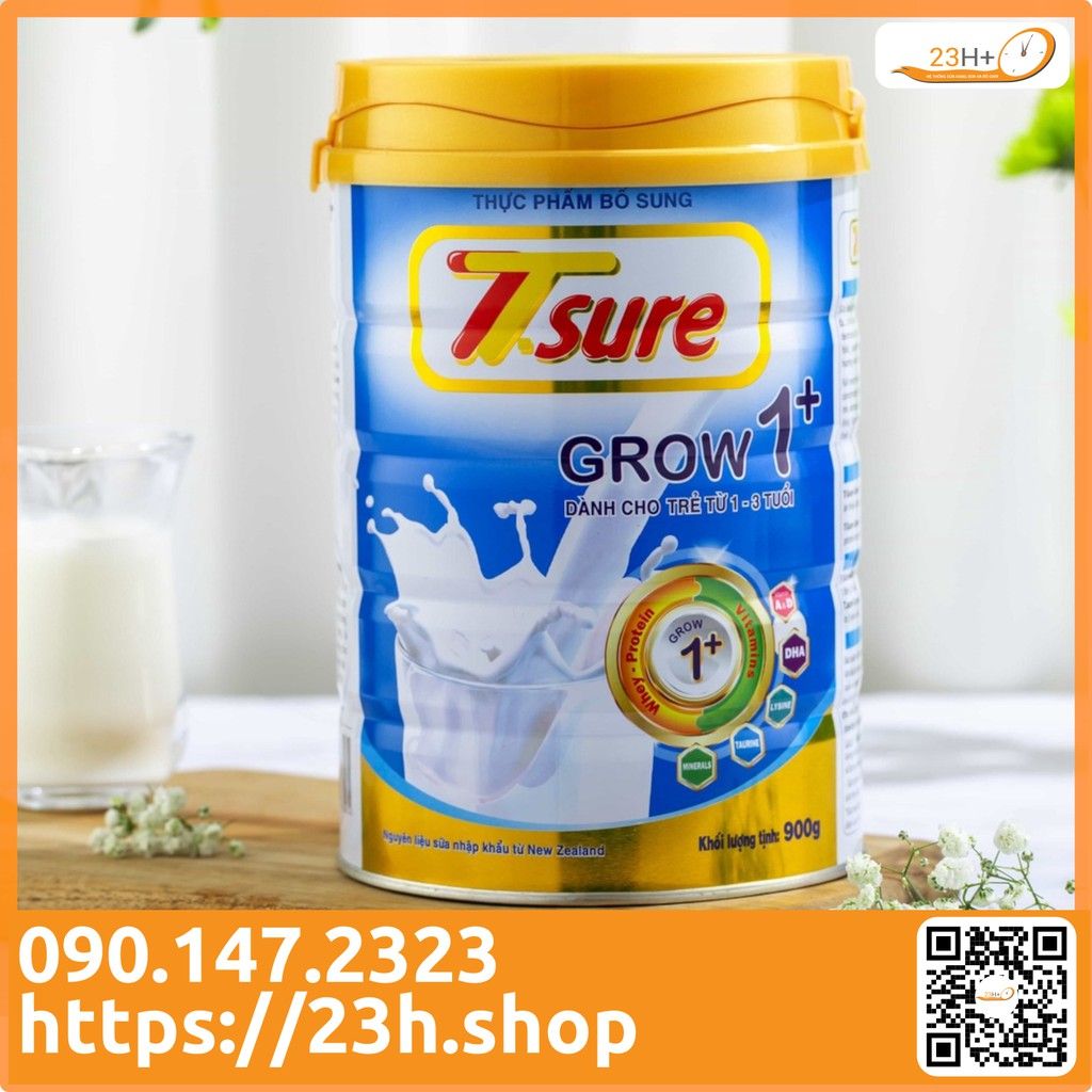 Sữa Bột T.sure Grow 1+ 900gr Dành Cho Trẻ Từ 1 - 3 Tuổi