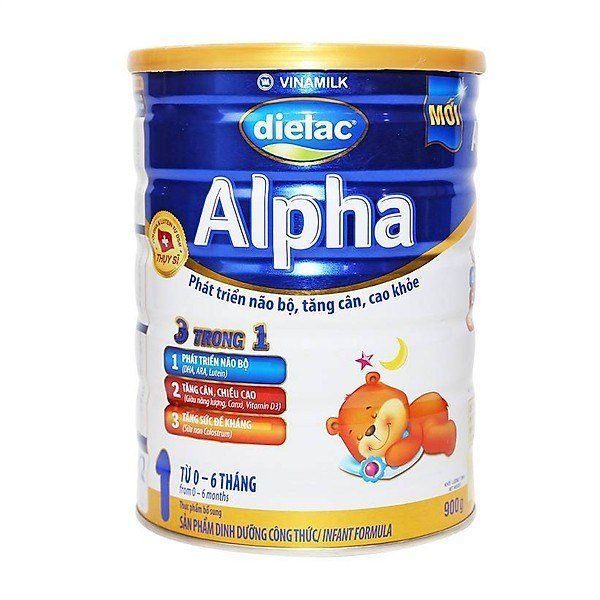 Sữa Bột Dielac Alpha 1 900g