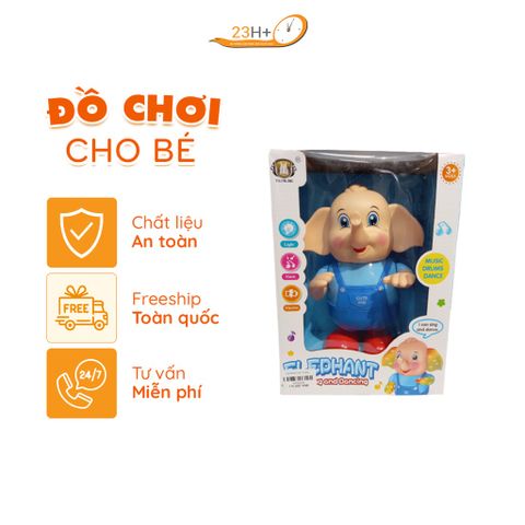 Đồ Chơi Voi Hát Nhạc Cho Bé