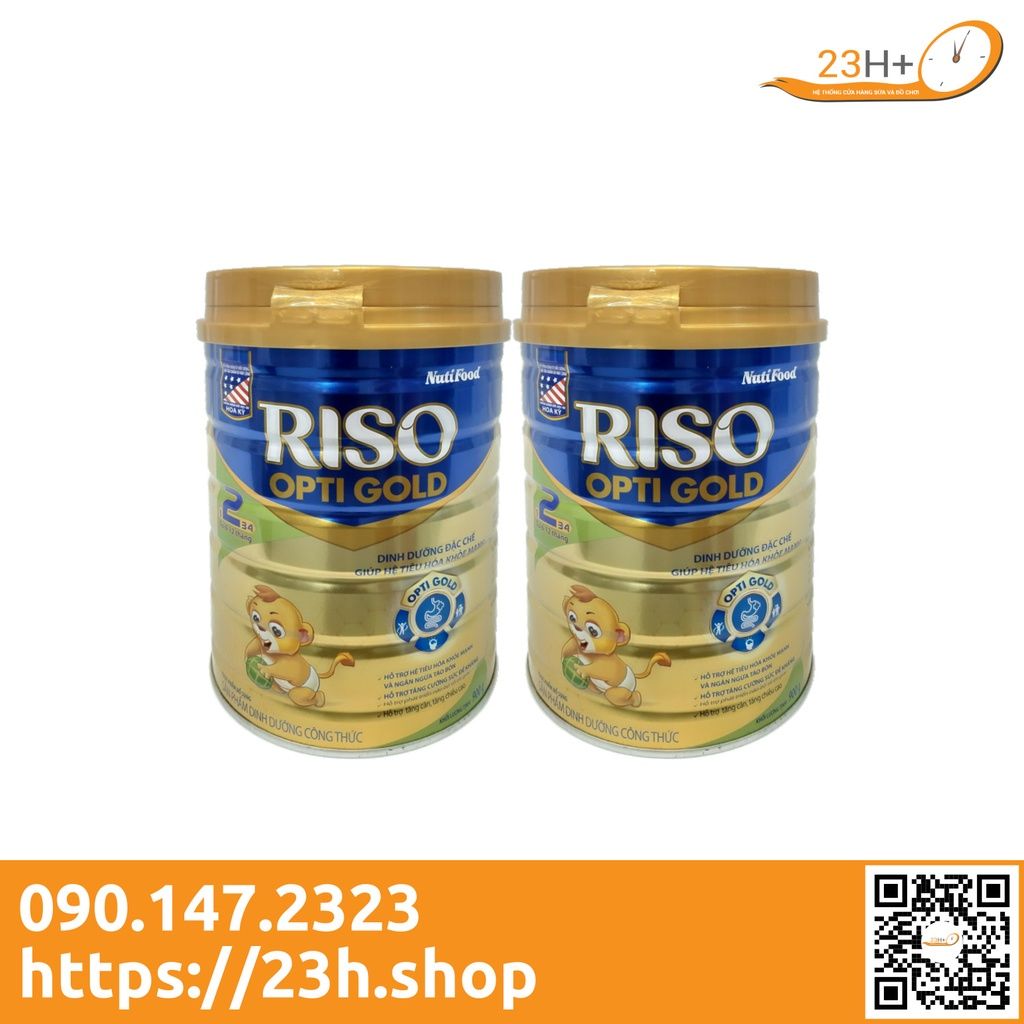 Sữa Bột Nuti Riso Opti Gold 2 900g