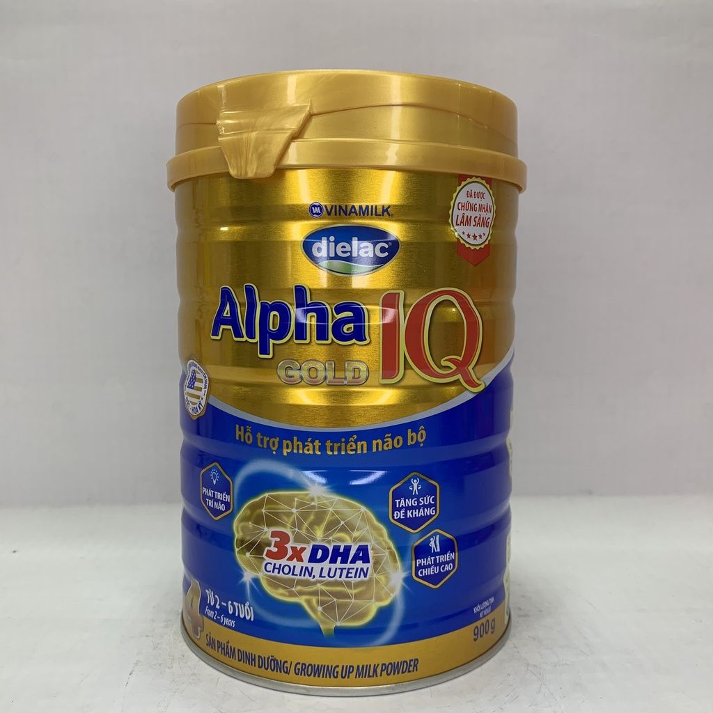 Sữa Bột Dielac Alpha IQ Gold 4 900g