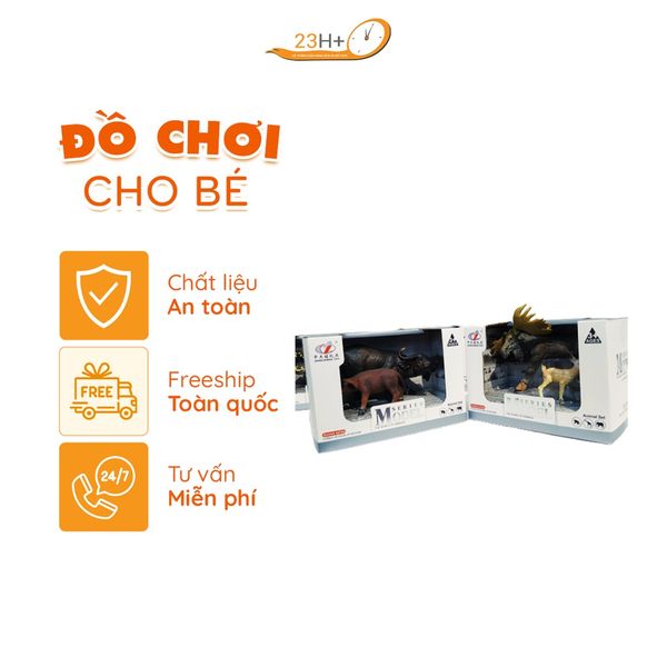 Đồ Chơi Mô Hình Động Vật Hoang Dã Cho Bé