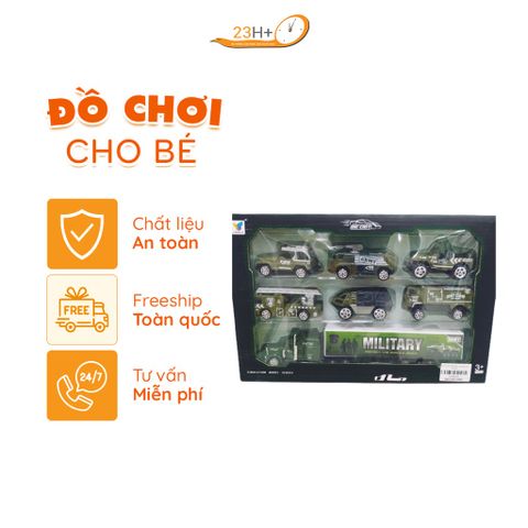 Đồ Chơi Xe Sắt Quân Sự Cho Bé Trai