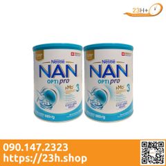 (Date11-12/2022) Sữa Bột Nan Nhập Khẩu Nga 3 800g (Mới)