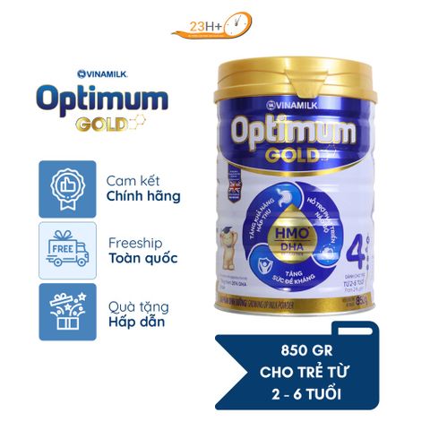 Sữa Bột Optimum Gold 4 850g Mới