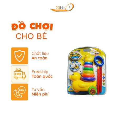 Đồ Chơi Vịt Cầu Vồng Cho Bé