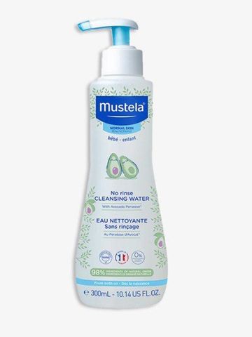 Nước làm sạch mặt và cơ thể cho bé Mustela No Rinse Cleansing Water (300ml)