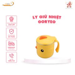 Ly Giữ Nhiệt Goryeo Màu Vàng Nhựa Việt Nhật - Hàng Chính Hãng