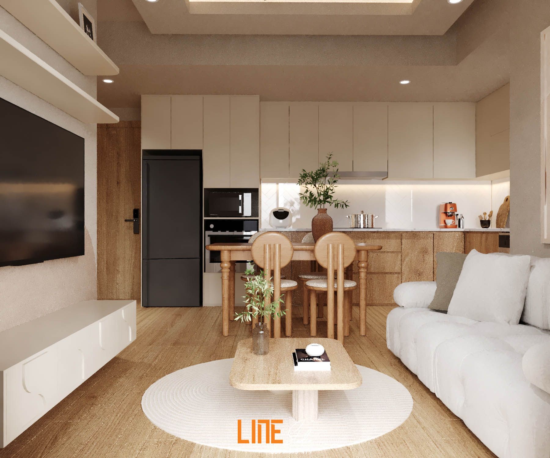 Tủ Bếp chữ L - STANDARD