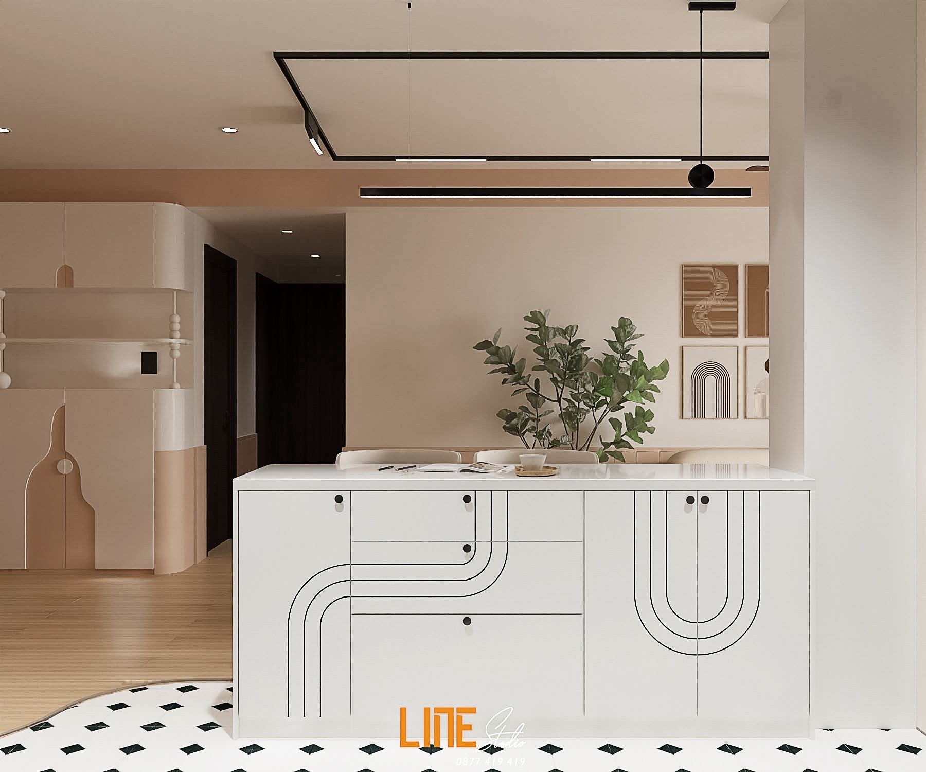 Tủ Bếp chữ I - STANDARD