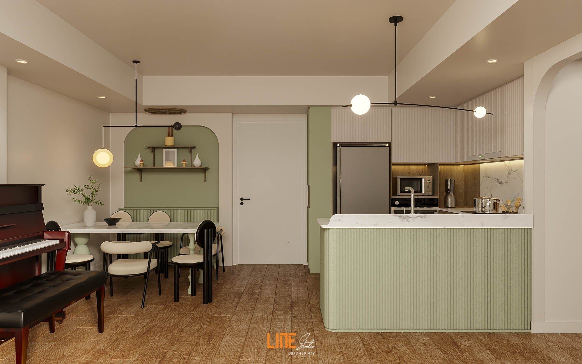 Tủ Bếp chữ U - STANDARD