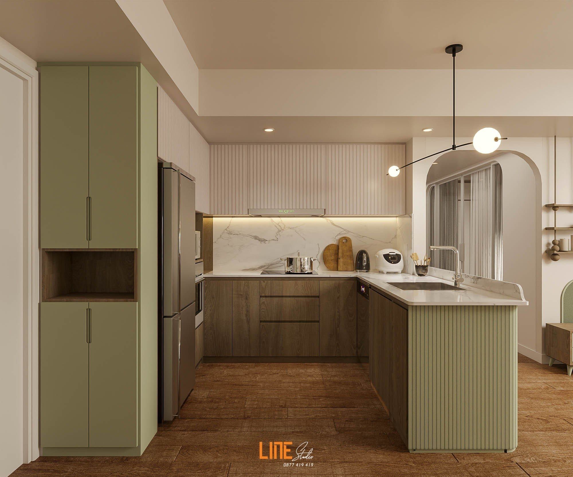 Tủ Bếp chữ U - STANDARD