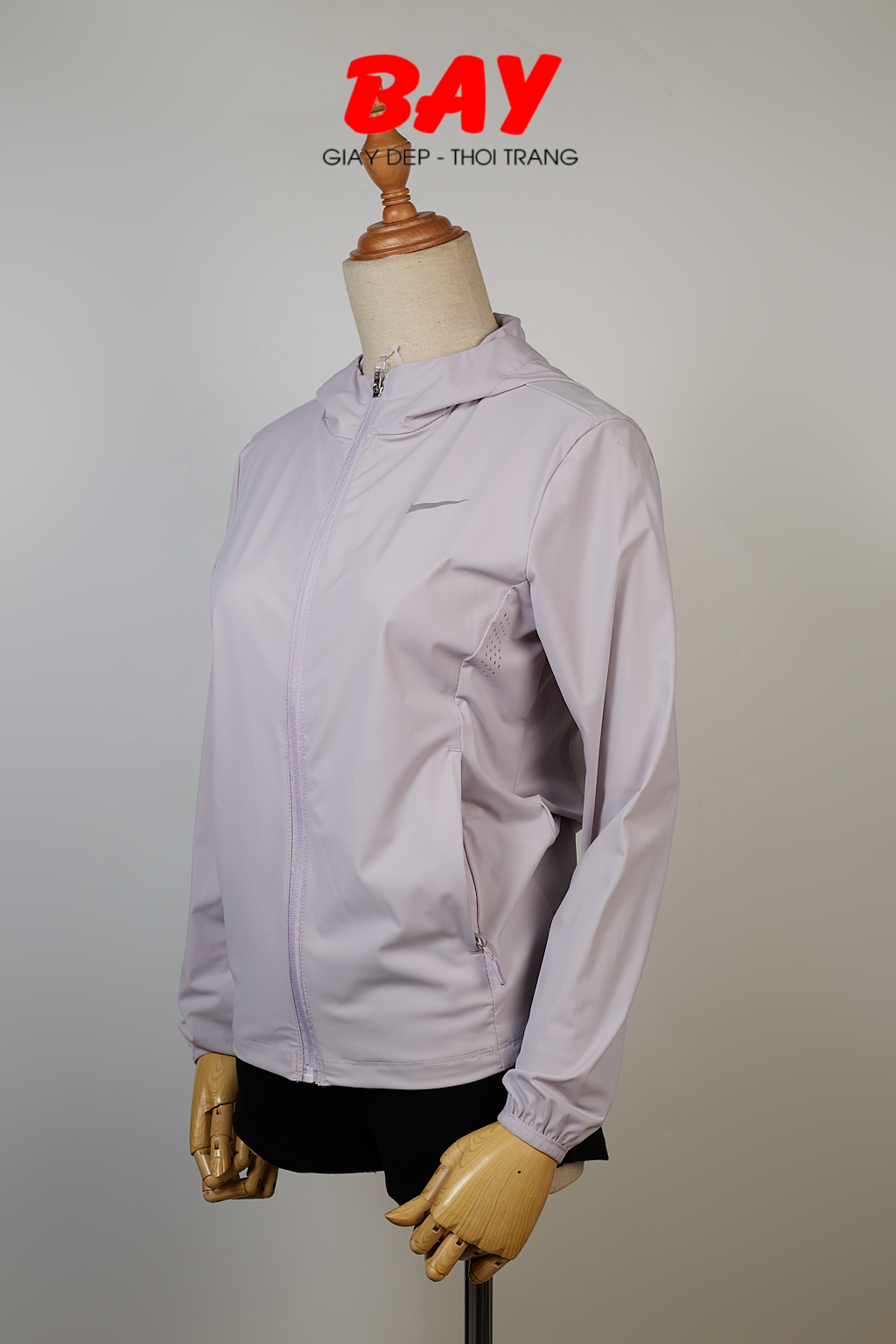 KHOÁC NỮ POLY 23502-TÍM MÔN