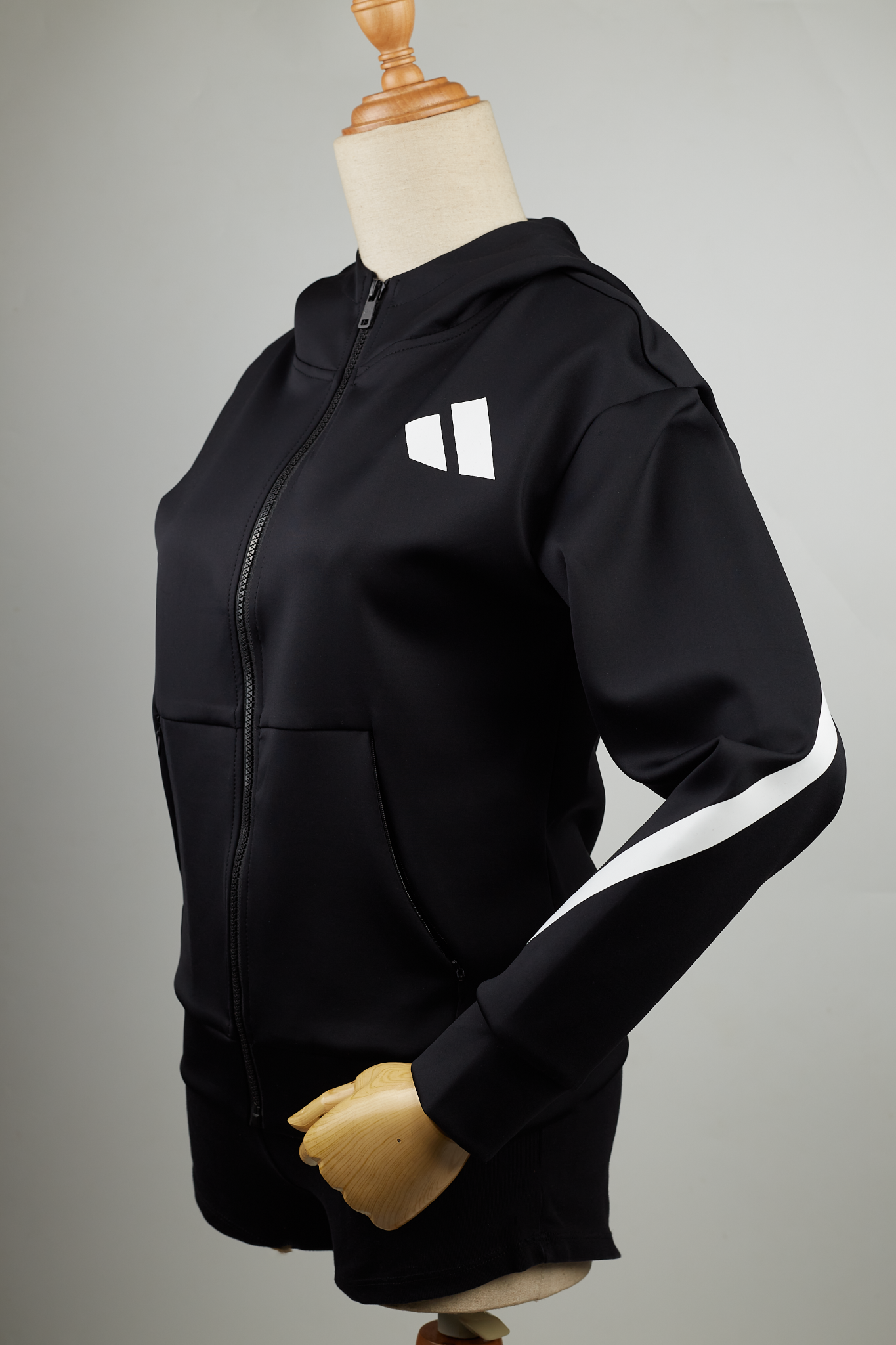 KHOÁC NỮ THUN 1991-SLIM FIT ĐEN
