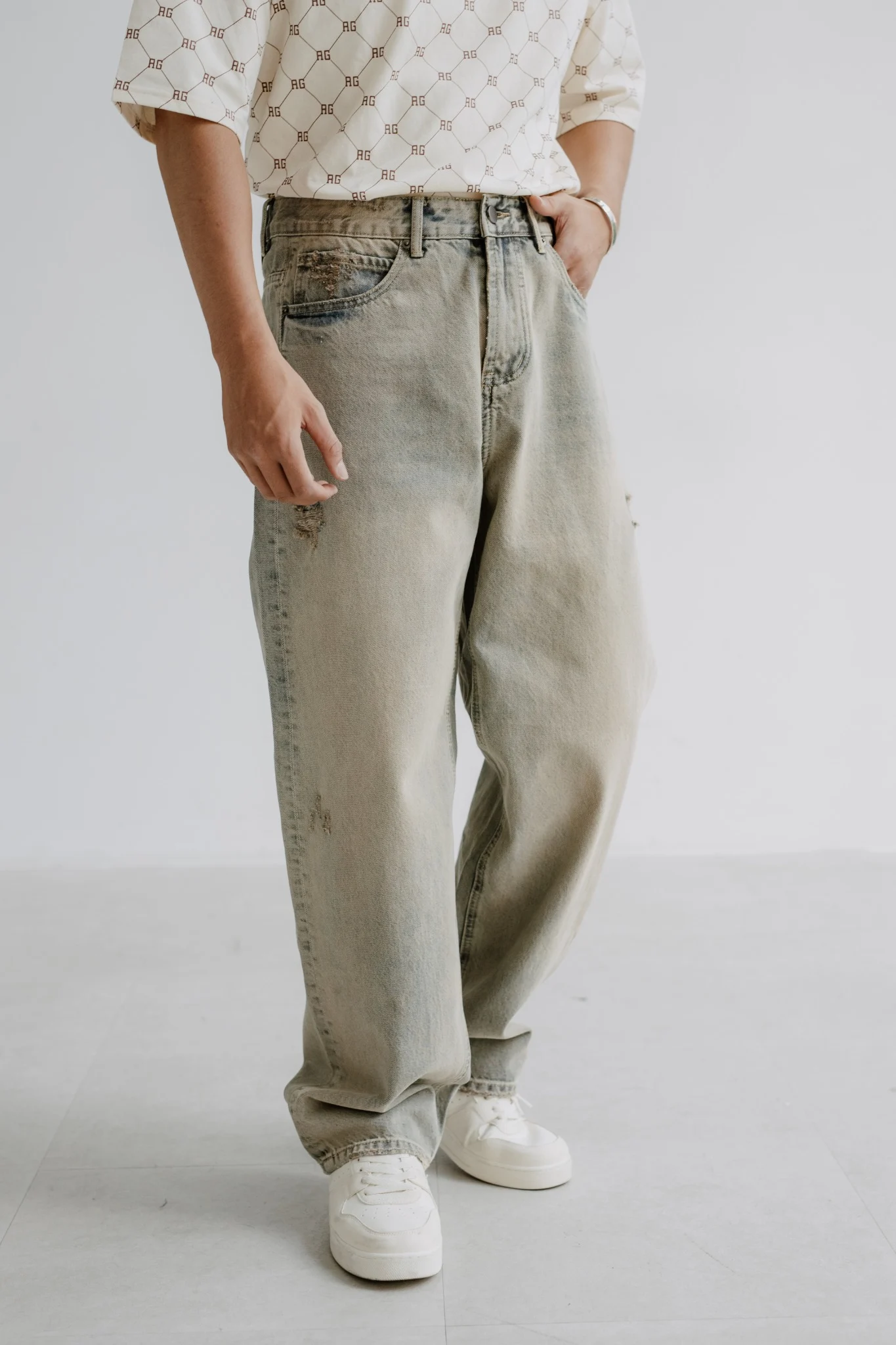 JEAN NAM 2257-LOOSE FIT