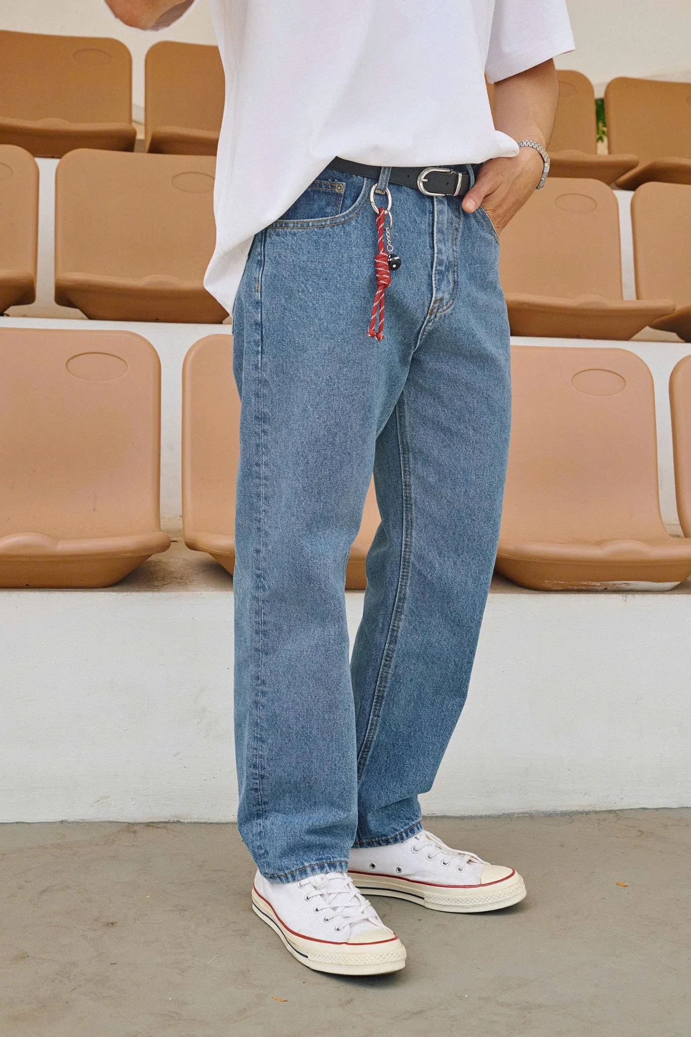 JEAN NAM 2267-LOOSE FIT BIỂN