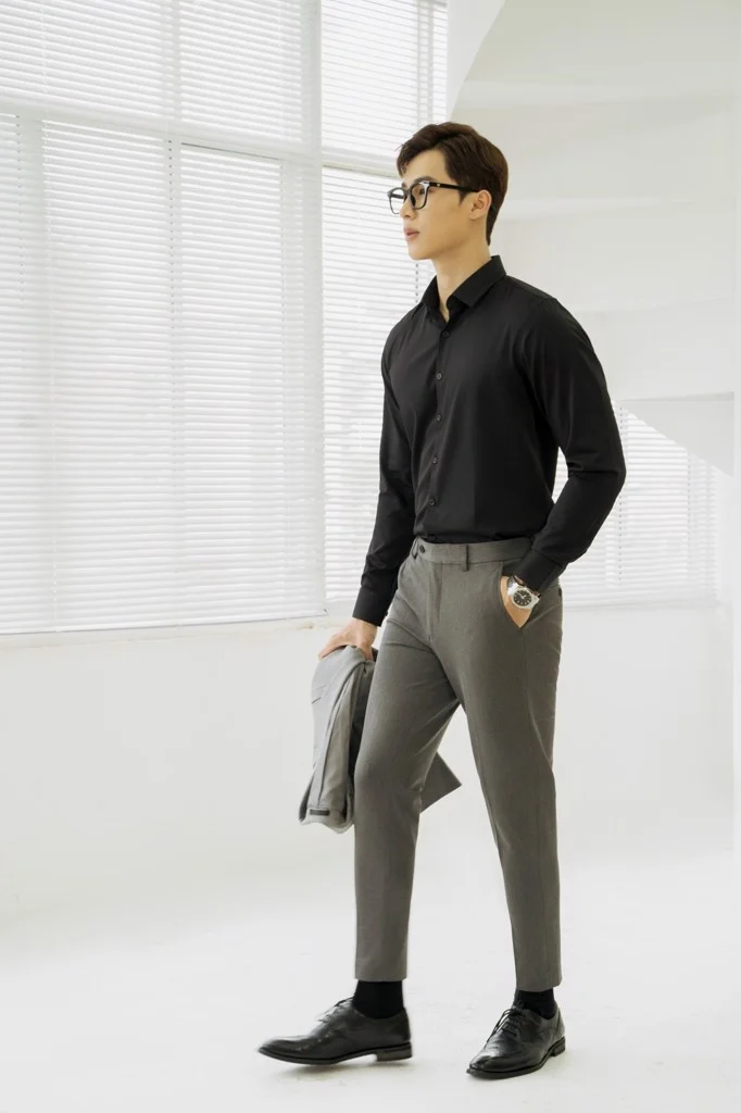 SOMI NAM 5850-2 ĐEN SỚ