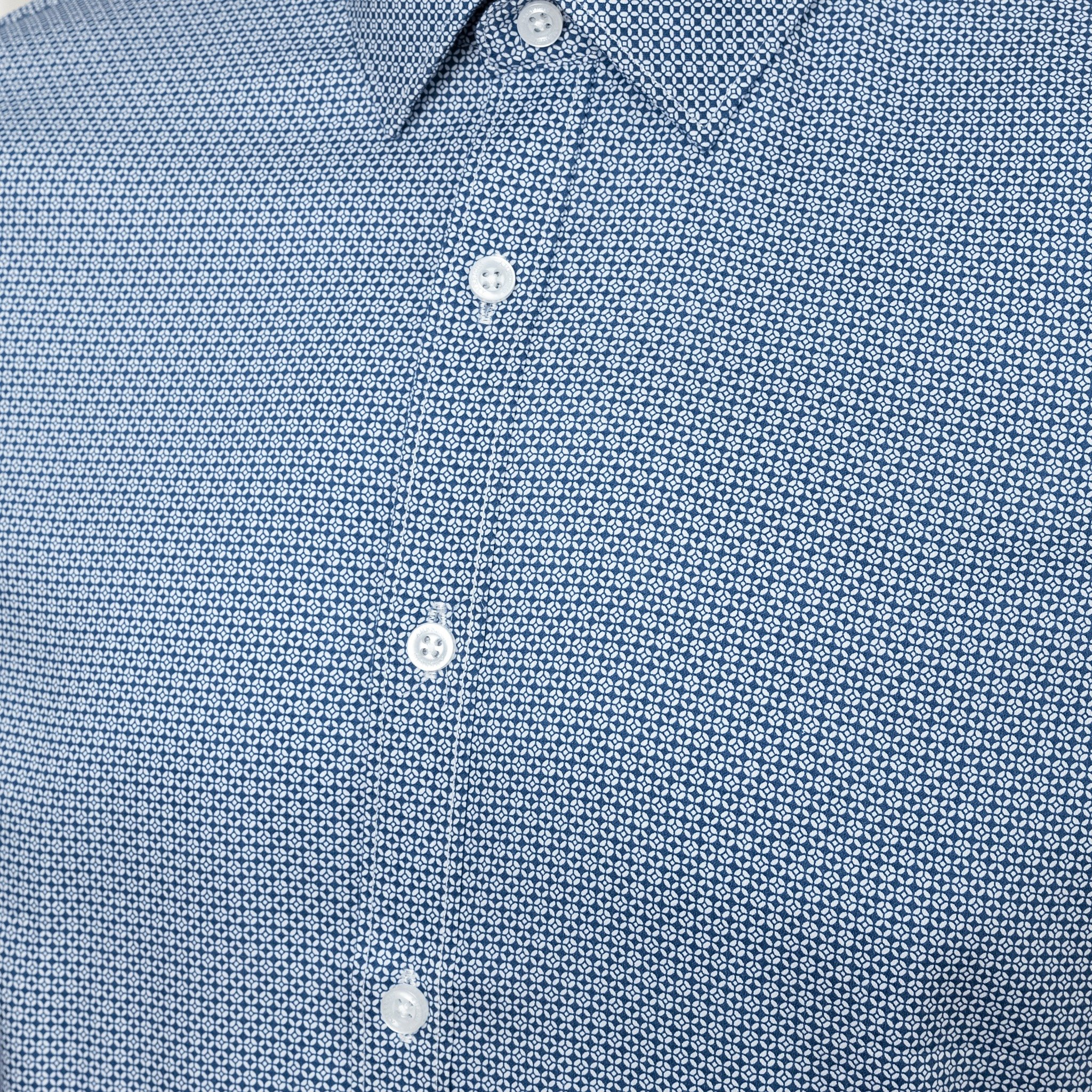 SOMI NAM 5861-SLIM FIT CHẤM ĐỒNG TIỀN XANH