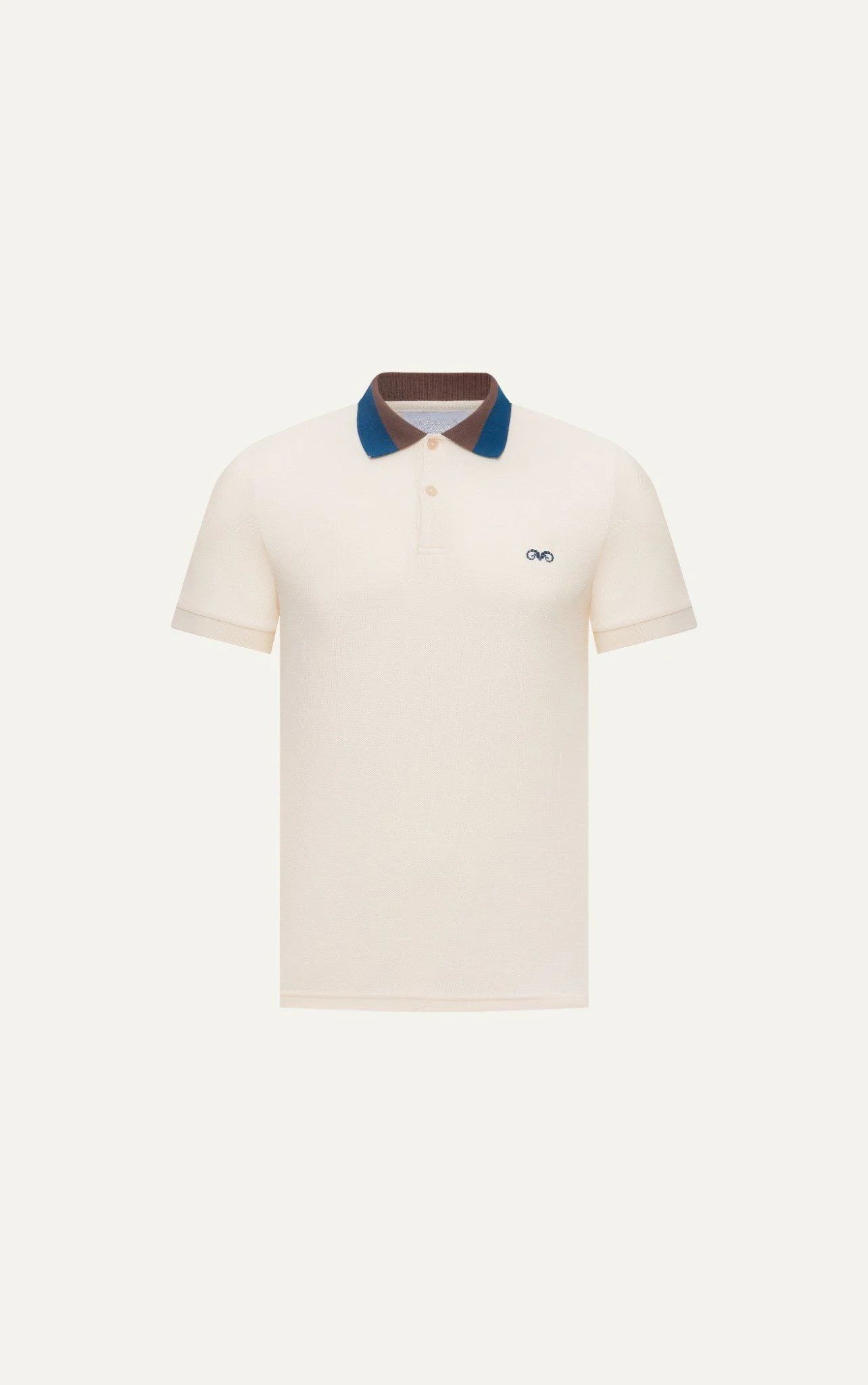 POLO NAM 880-KEM CỔ NÂU XANH DƯƠNG