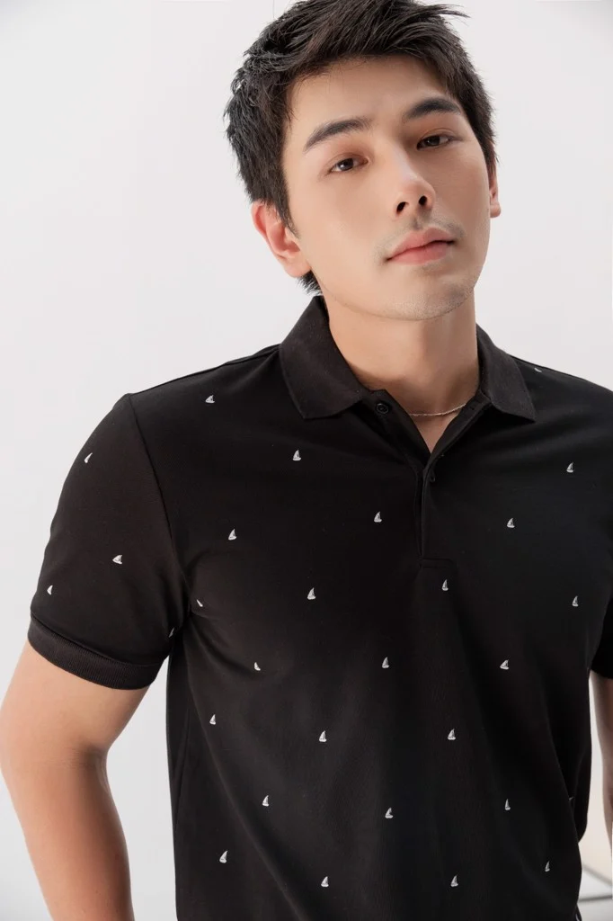 POLO NAM 8857-ĐEN