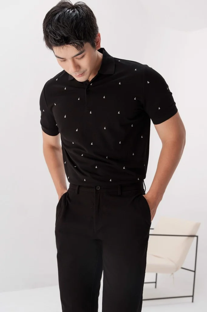 POLO NAM 8857-ĐEN