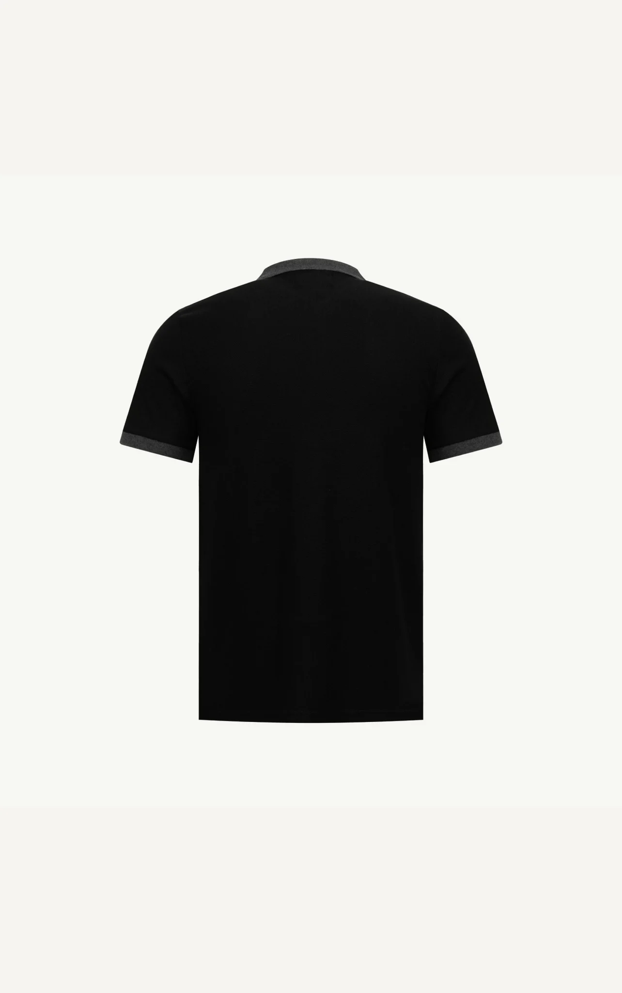 POLO NAM 8862-ĐEN CỔ XÁM