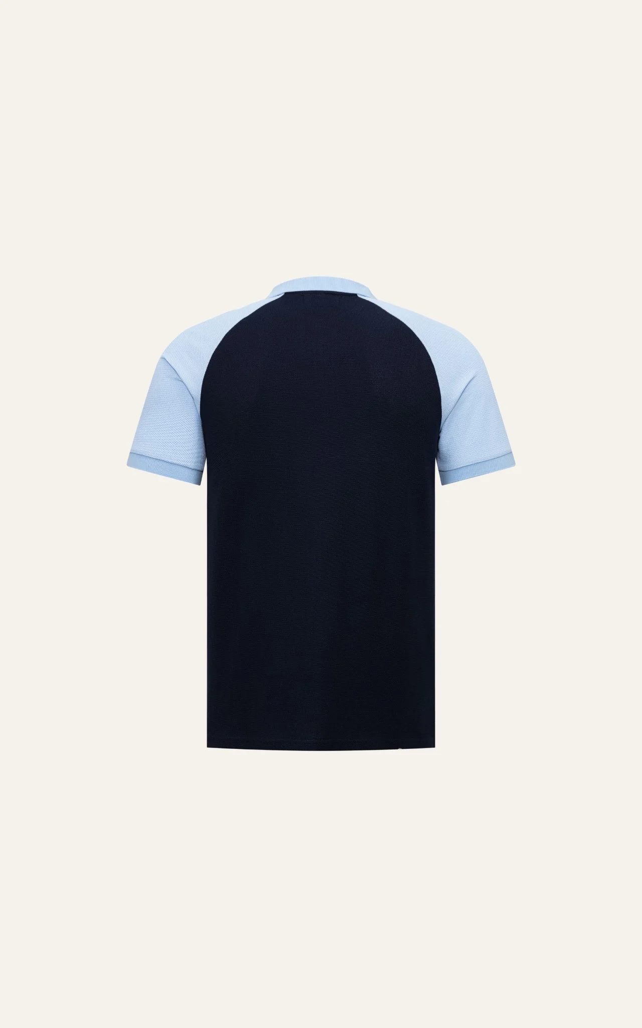 POLO NAM 8870-XANH ĐEN TAY BIỂN