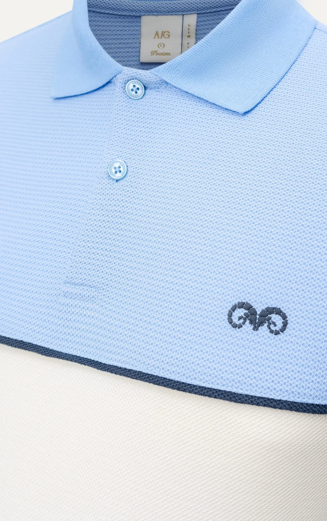 POLO NAM 8885AG-SLIM FIT BIỂN KEM