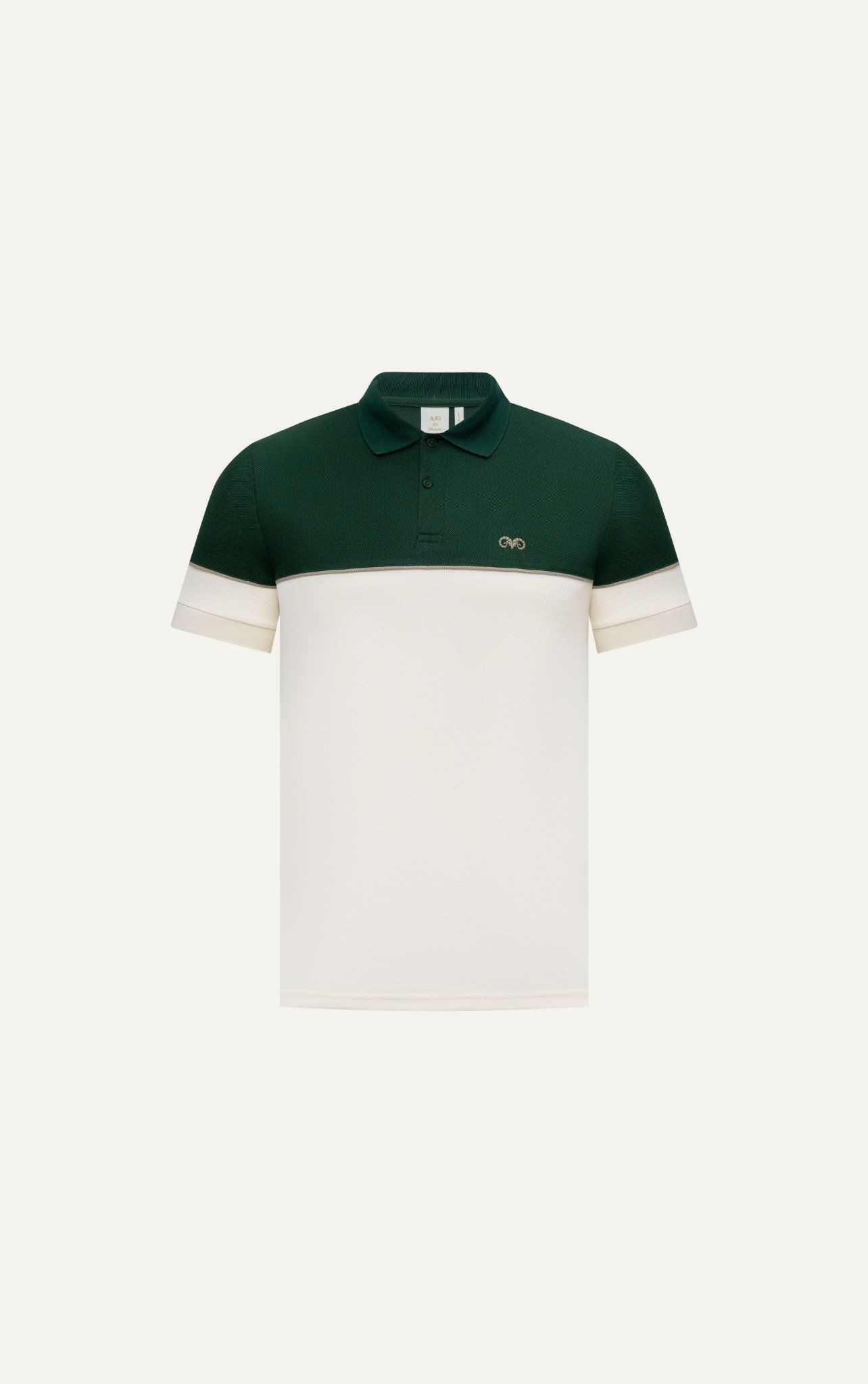 POLO NAM 8885AG-SLIM FIT RÊU KEM