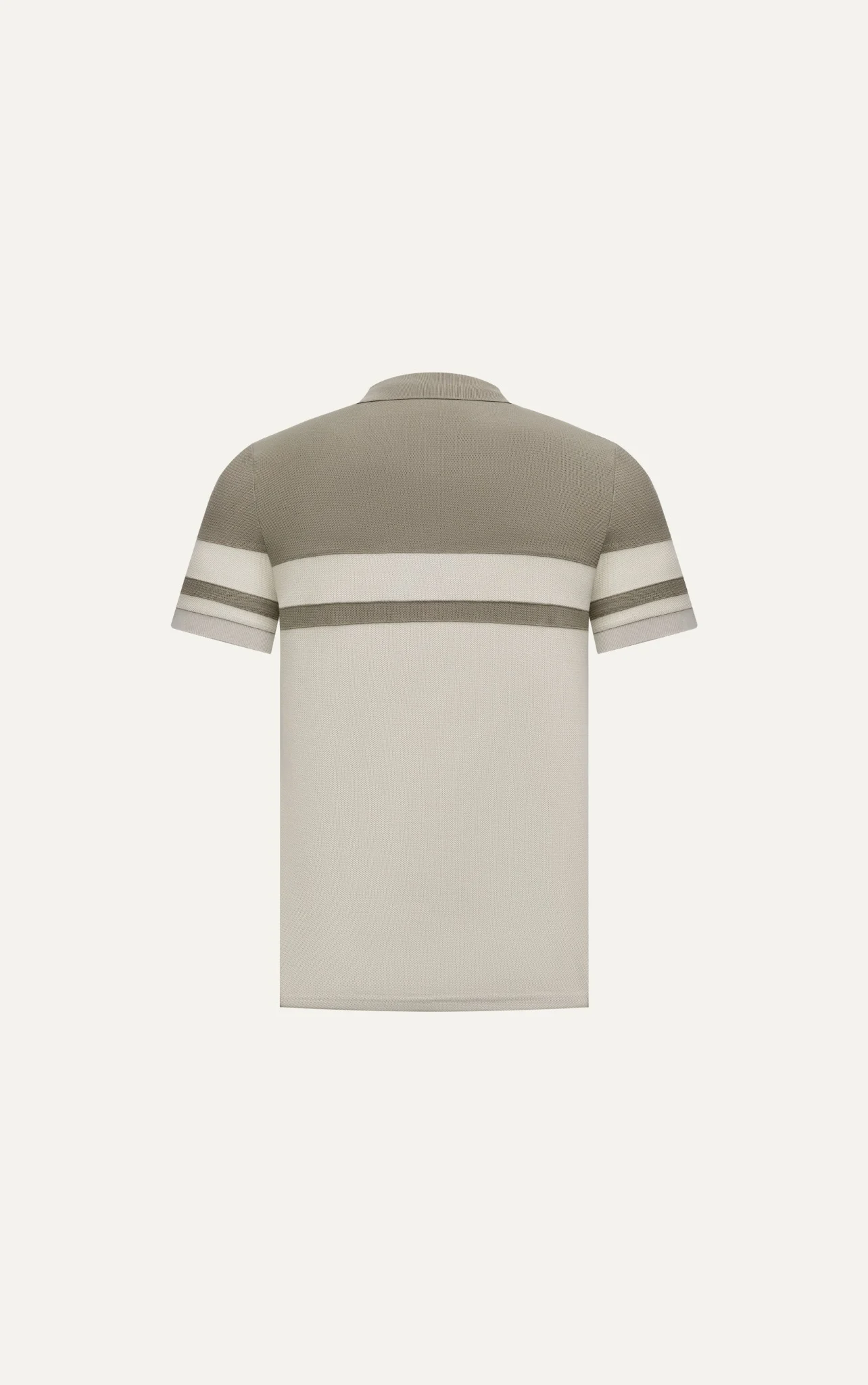 POLO NAM 8886-SLIM FIT KEM-CAFE