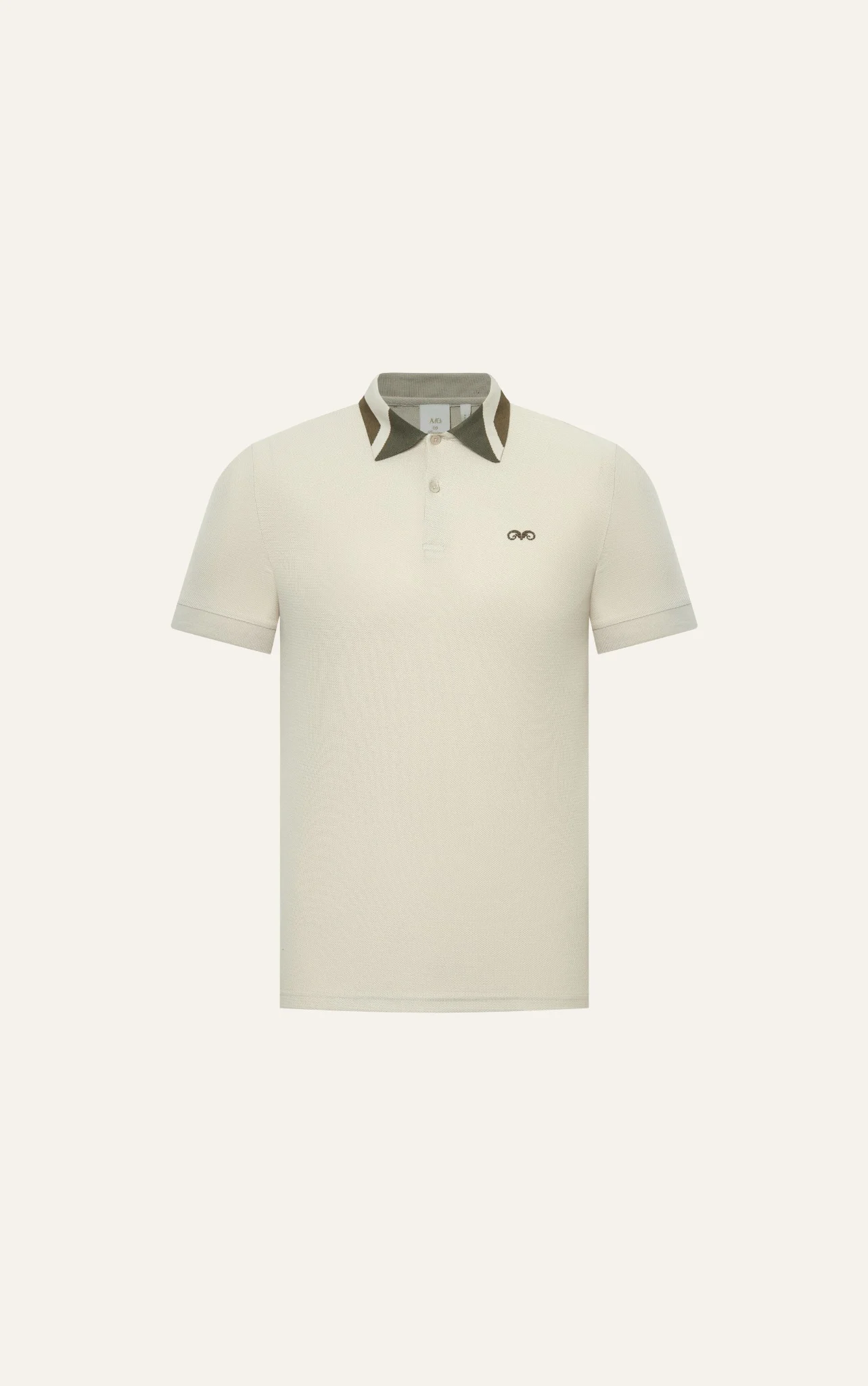 POLO NAM 8895-SLIM FIT KEM F RÊU