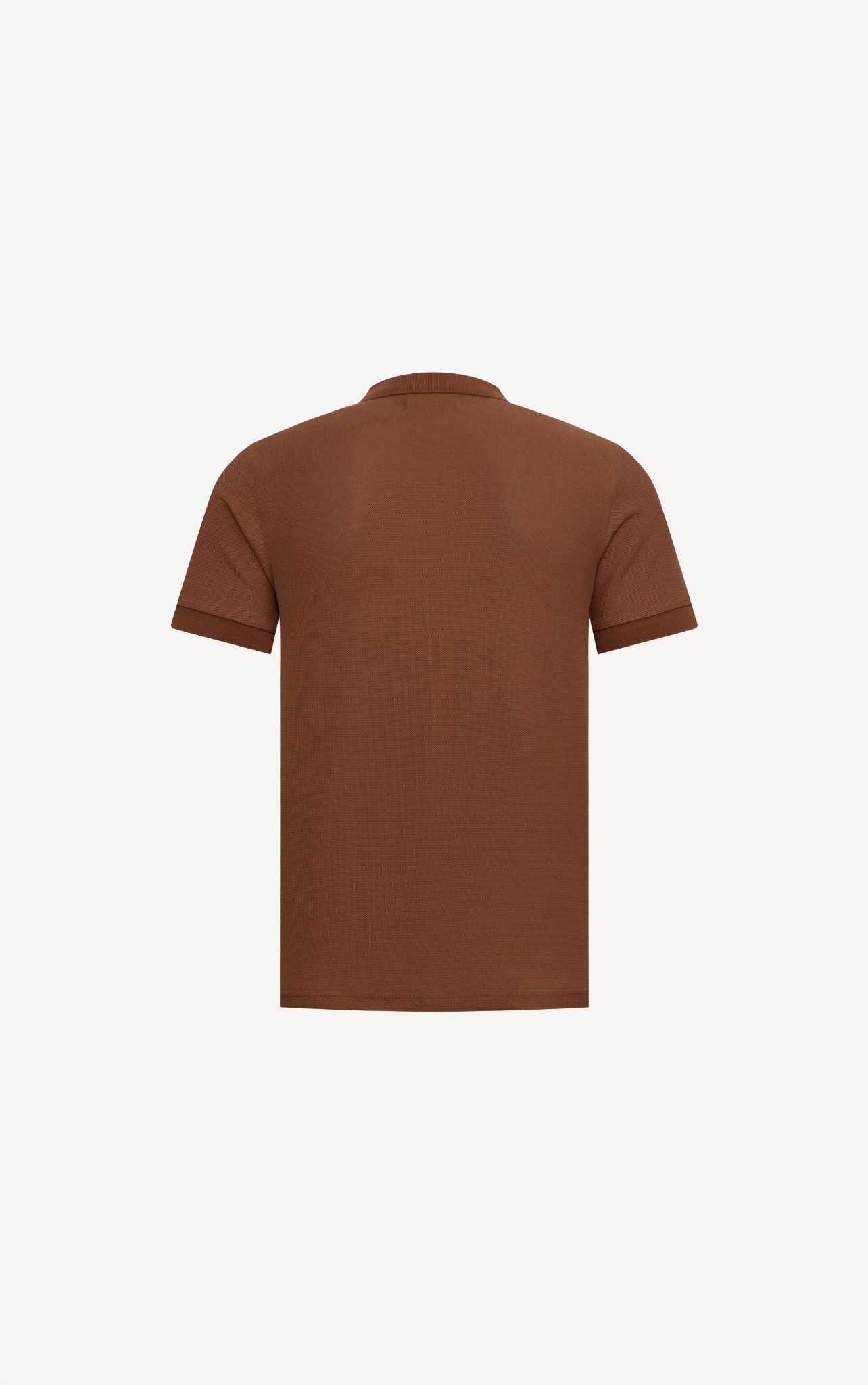POLO NAM 3302-NÂU GẠCH 0672