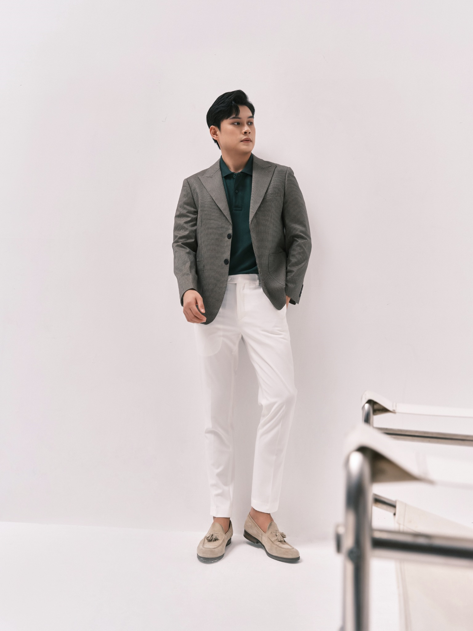 VEST V60-RÊU NÂU ĐỒNG Ô NHÍ